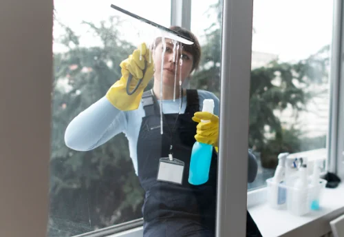 Nettoyage de vitres intérieures et extérieures à Ville-le-Marclet